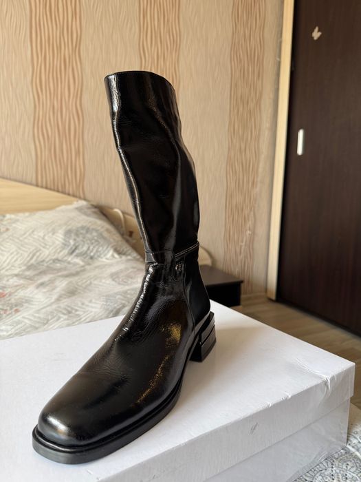 Massimo Zardi - боти,  естествена кожа .