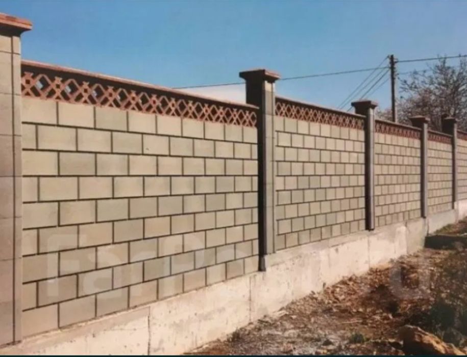 Строим дом забор заливаем фундамент