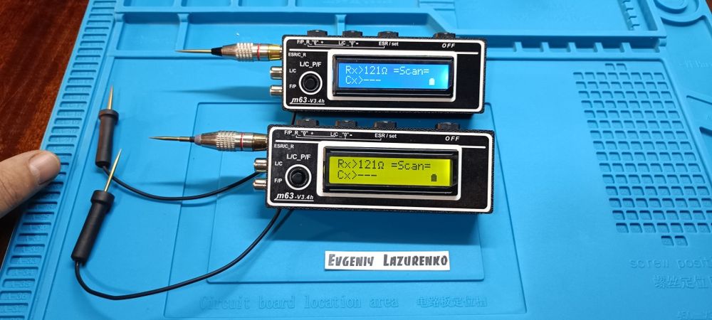 Miron63 ESR LCF, внутрисхемный измеритель, Тестер, LCR, ESR мультиметр ...