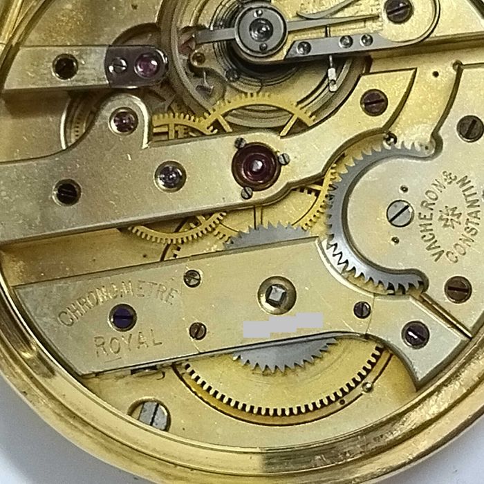 VACHERON CONSTANTIN pocket, 1912-1914г., Gold 18k,