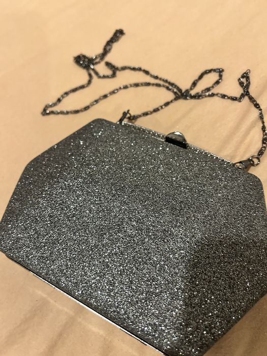 Бална чанта с брокат