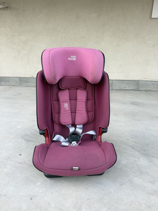 Scaun auto ISOFIX Britax Romer ADVANSAFIX IV M Wine Rose, 9-36 kg, roz