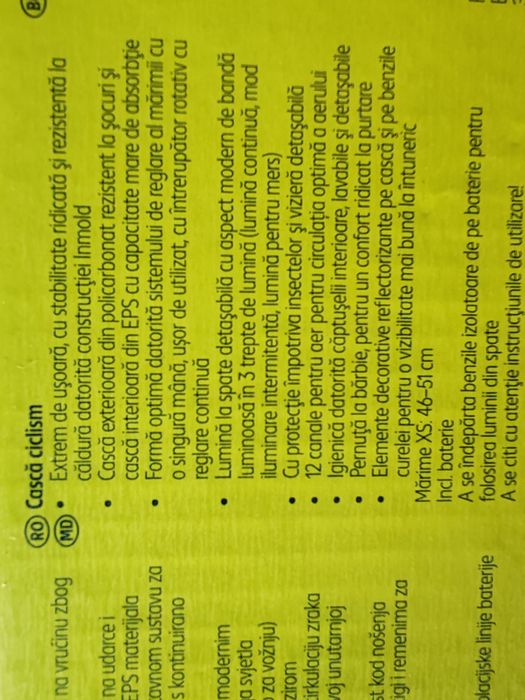 Cască pentru bicicliști -copii xs 46-51 Newcential