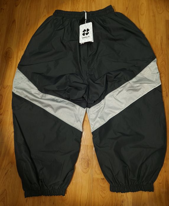 Pantaloni Moodlab baggy largi si călduroși, mărimea L, stil opium, asiatic, japonez