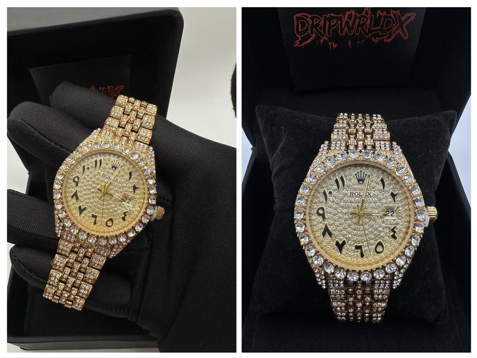 Rolex Datejust 40mm Мойсанит Диамант Арабски Циферблат Различни Модели