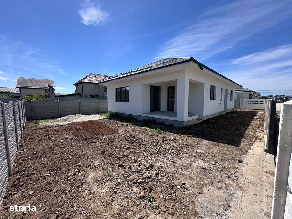 Casa pe parter cu 3 dormitoare in Domnesti
