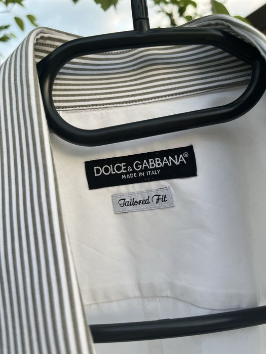 Camasa alba Dolce&Gabbana barbati