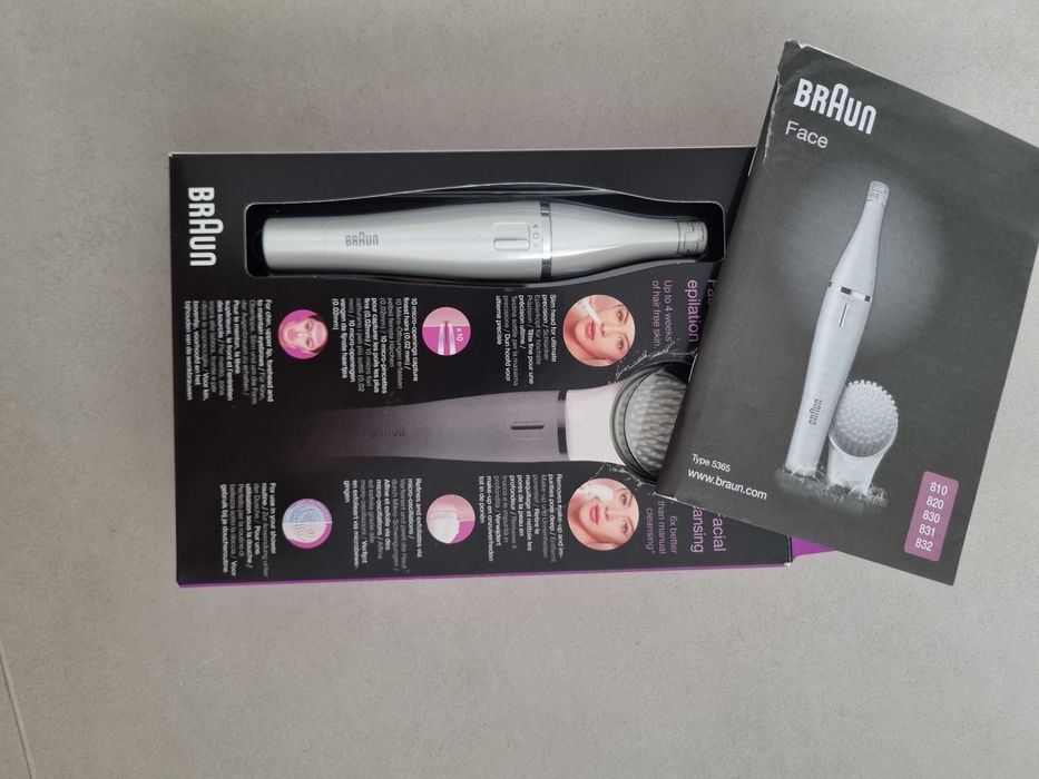 VÂND BRAUN FACE – Epilator facial + perie curatare faciala