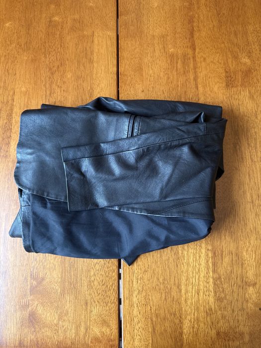 Кожанный пиджак с Америки