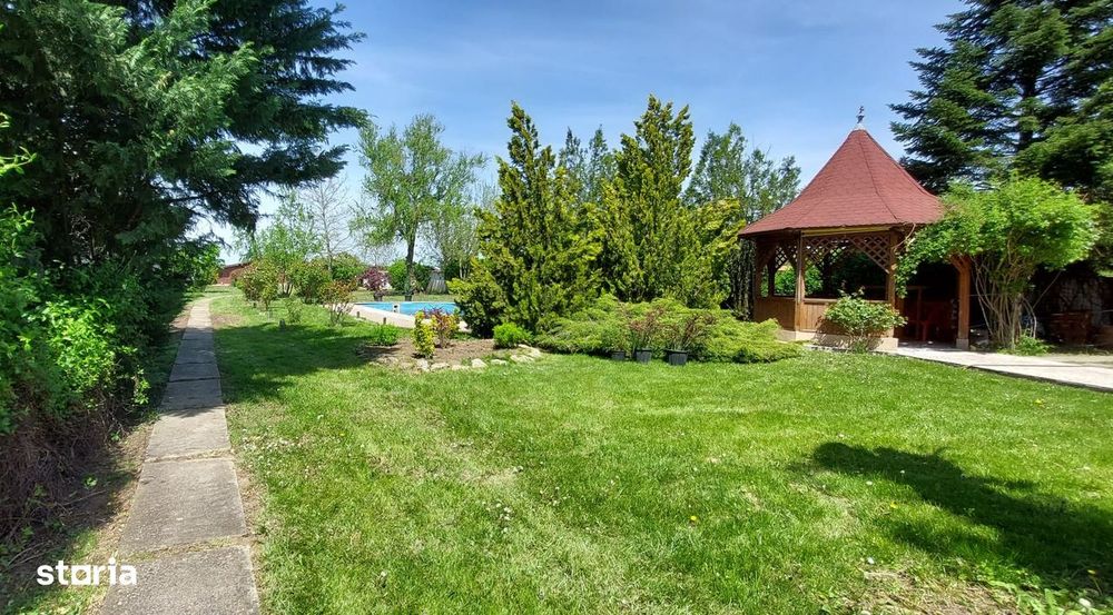 Vanzare vila cu piscină Snagov - Ciofliceni, teren 2649mp
