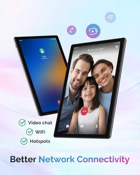 Мощен Таблет PIXPEAK 10.1" – Android 14, 36GB RAM, Пълен Комплект ...