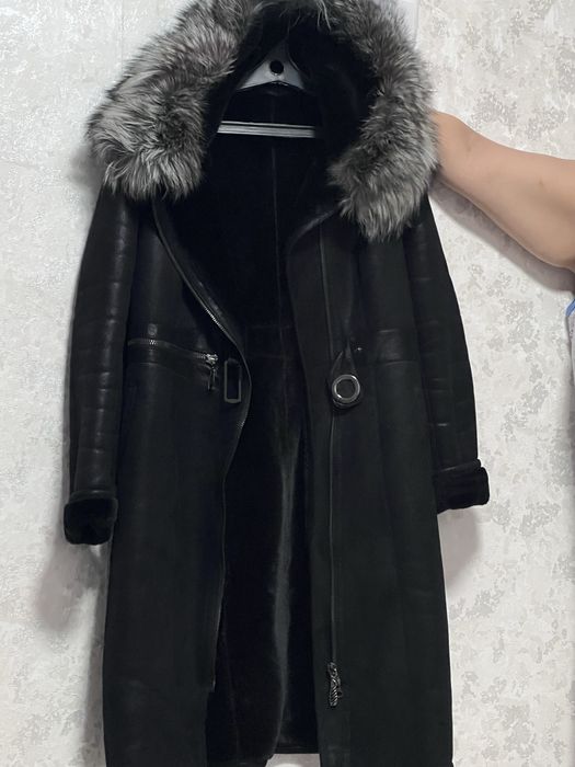 Дубленка почти новая