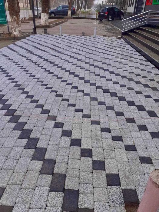 Брусчатка "Старый город" вибропрессованной тротуарной плитка TwinStone