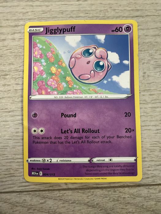 Card Pokemon Jigglypuff
