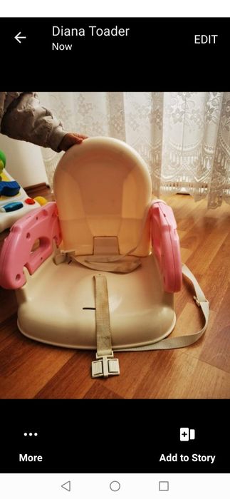 Scaun hrănire pentru copii