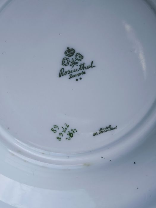 Rozenthal  супник и сосиера