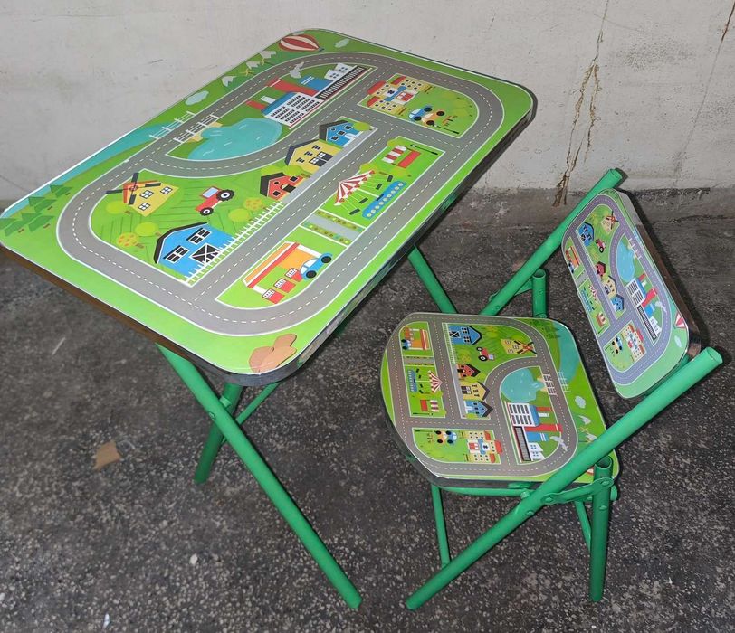 Детски чин - масичка със стол - различни герои