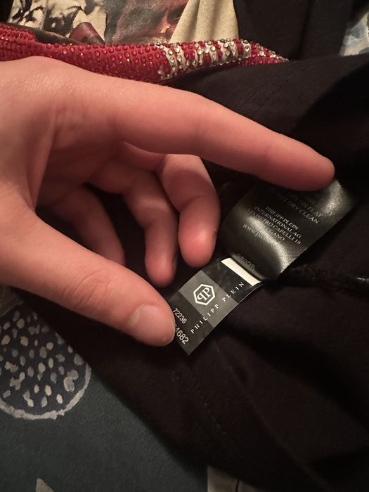 Philipp plein tony montana scarface swarovski тениска