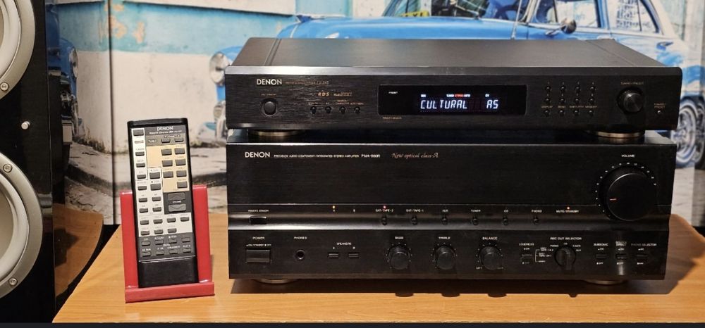 Muzica la amplificator statie Denon PMA 880 R