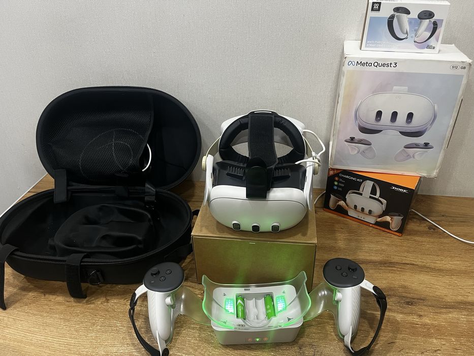 Quest 3 512gb VR шлем / полный набор