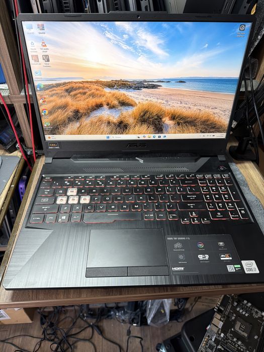 Laptop Gaming Asus TUF F15 FX506 i7 10gen 16g 512g nvme GTX1650 4g 15