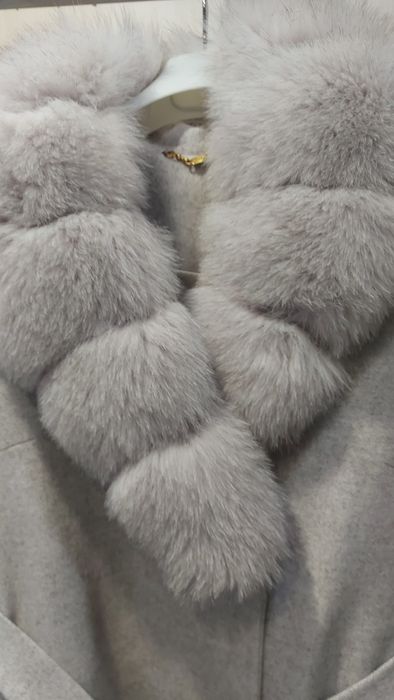 Дамско палто кашмир и вълна