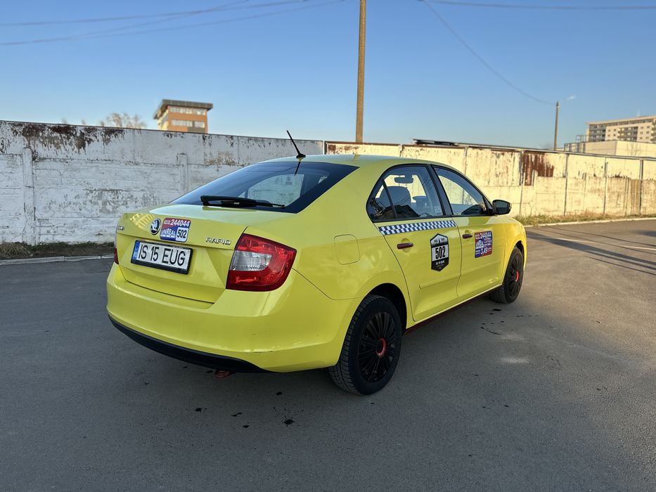 Cesionez autorizatie taxi, PFA, Skoda Rapid 2016