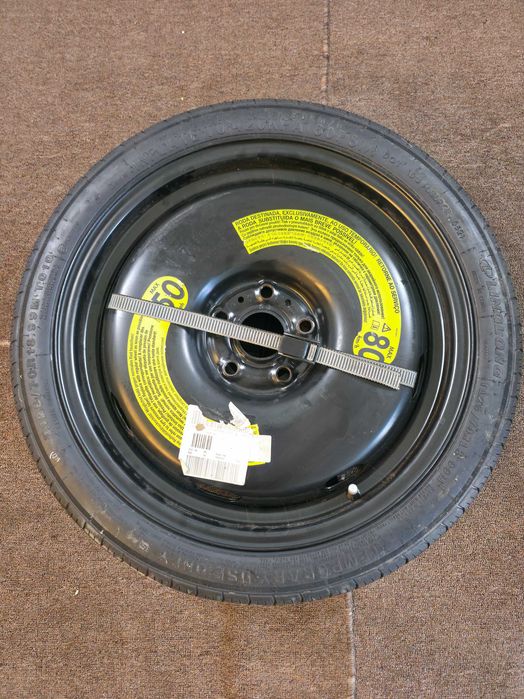 KIT Complet Roata Rezerva MICA SLIM 5x112 18'' 125/70/18 - OEM VW Golf Touran Sharan Arteon T-Roc Passat Skoda Octavia Superb Karoq Seat AUDI A3 NOUA