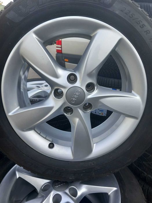 Jante Audi A6 Anvelope iarna Michelin 225 55 17