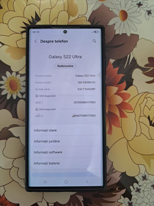 Samsung galaxy S22 Ultra