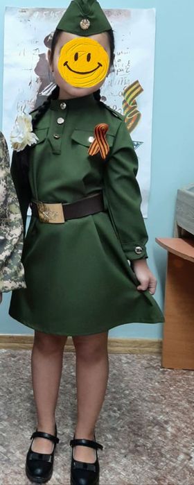 Костюм для девочки на 9 мая