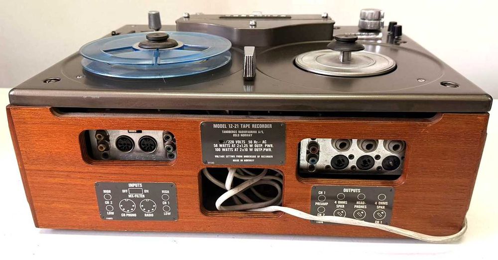 Tandberg Series 12 Cross Field Reel to Reel Mag dek Amplificator