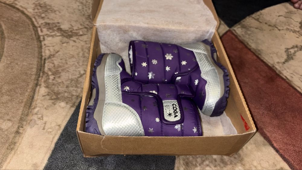 Сапоги зимние детские