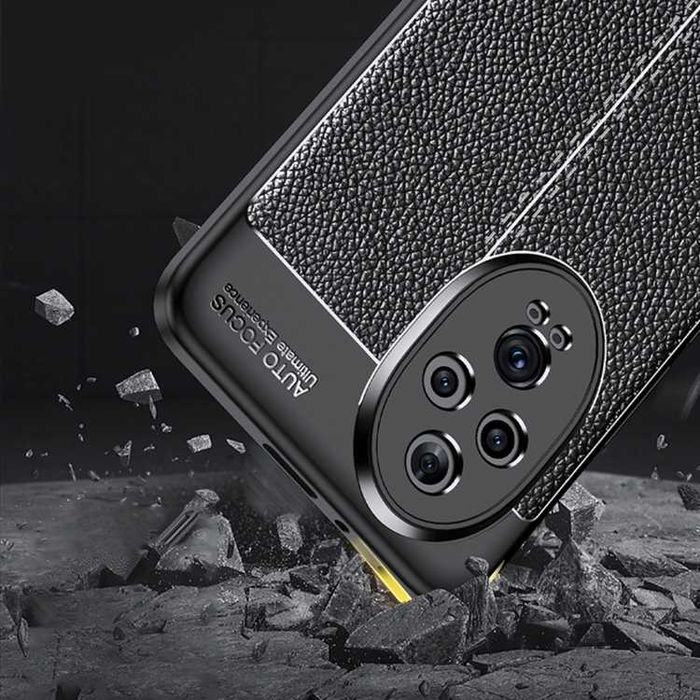 Husa Premium Antisoc model tip Piele pt. Honor 200 5G / Honor 200 Pro