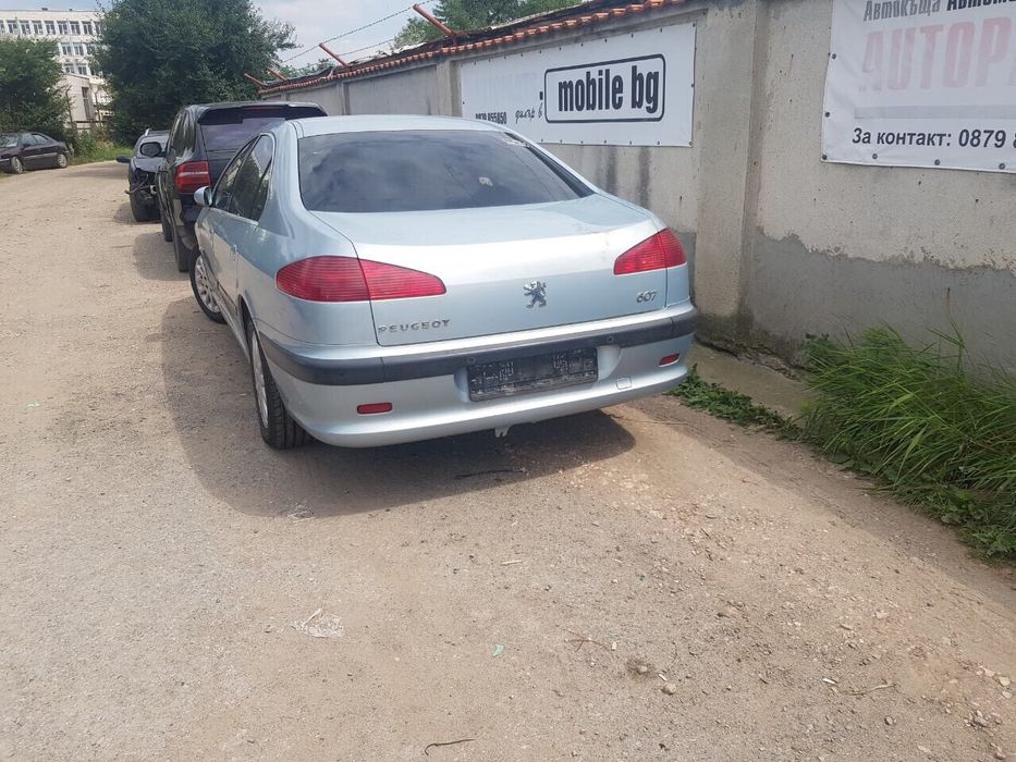 Задна дясна външна дръжка на врата за Peugeot 607 2.2 HDi (2003) 9631931180