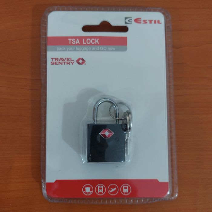 Катинари за куфар Estil с ключ, 3 броя