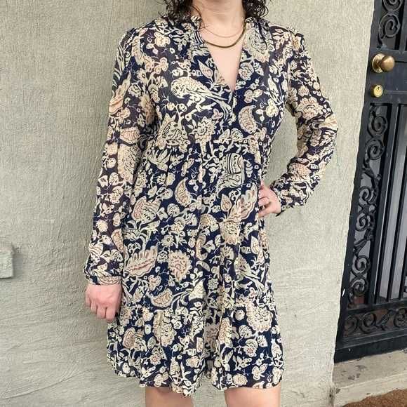 Рокля Ba&sh, есенни цветове, като нова