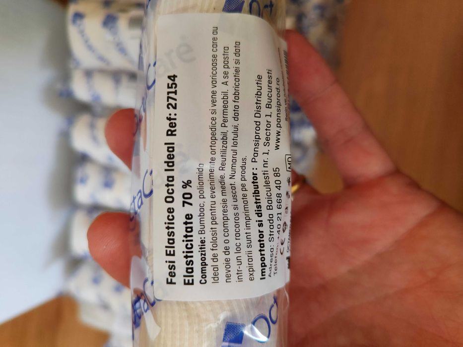 40 x Fasa Elastica - Octamed OctaCare, elasticitate 70%, 15 cm x 4.5 m (Oferta de la 520 lei)