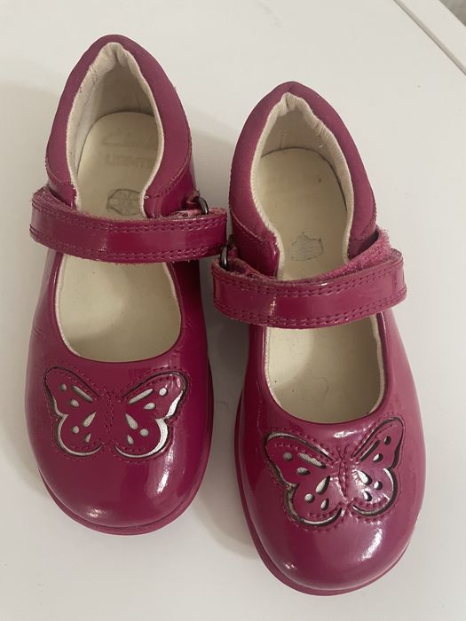 Clarks туфли лакированные