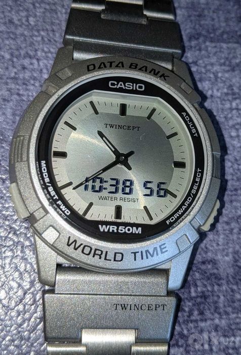 часы casio twincept abx-20eu-avmq