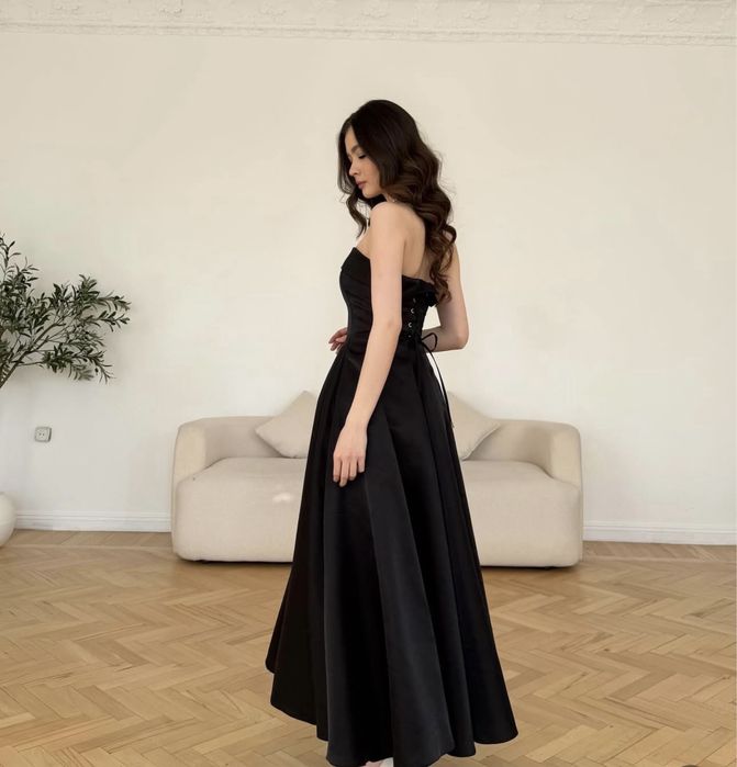 Платье из тафты с деликатным блеском bergamo