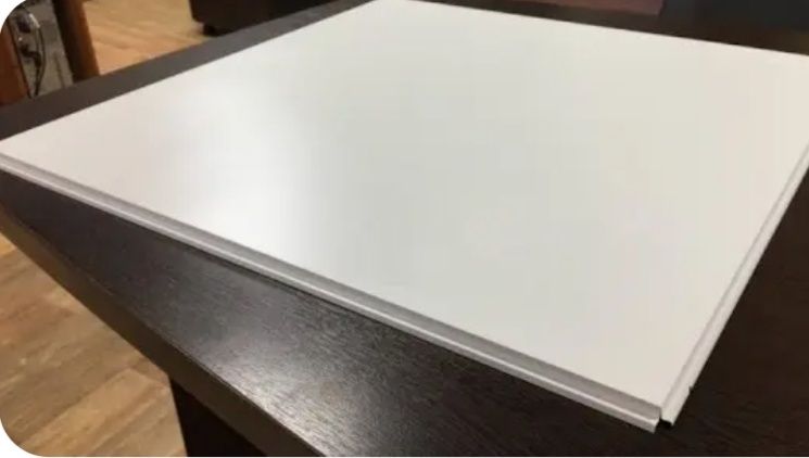 Подвесной потолок Кассета ZSP600/т24  Белый/RAL 9003. 15м2