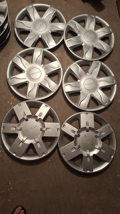 Capace originale R15 Dacia Logan, jante Opel in 4 prezoane R14