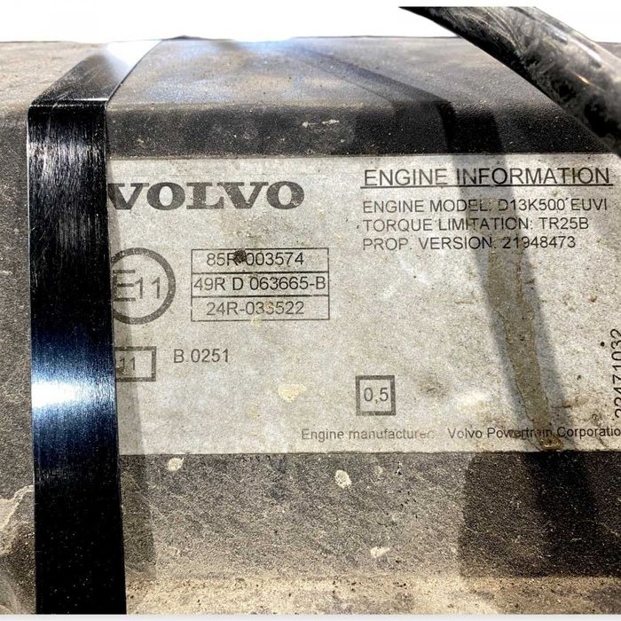 Motor D13K500 Euro6 EBR-VEB+ Volvo FH 4 - Piese de motor Volvo