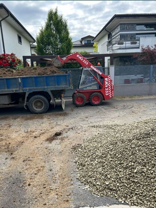 Transport nisip,pietriș, piatra pt drenaj 16/32