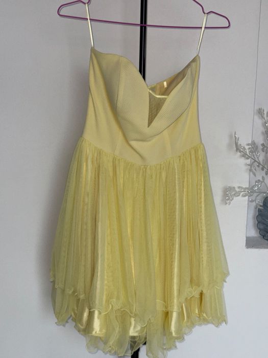 Rochie nunta galbena