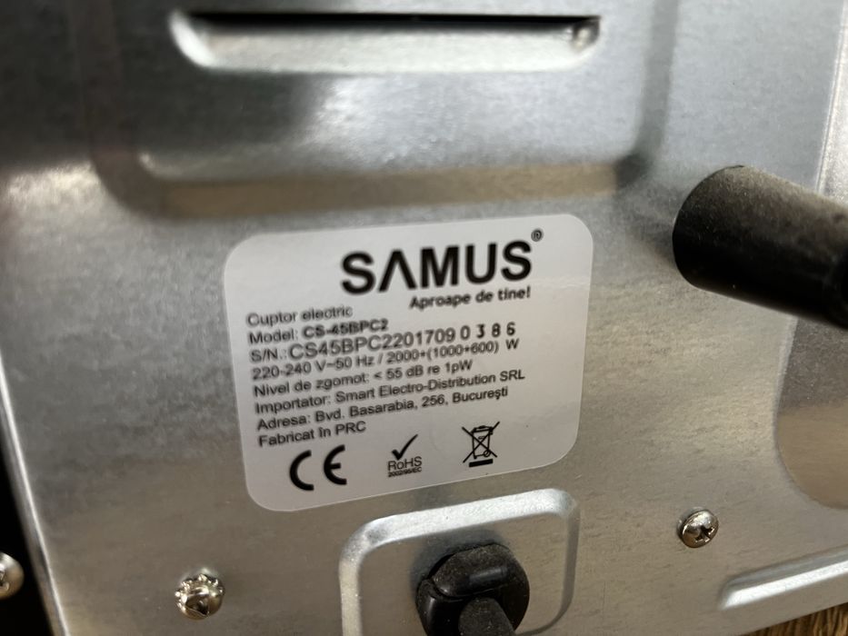Cuptor electric 2000w/50l samus