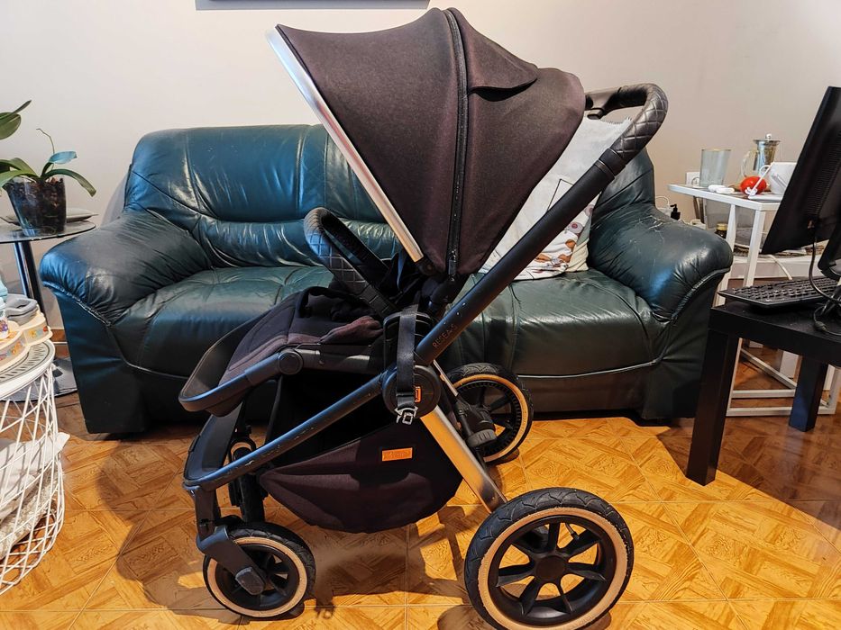 Детска количка 3 в 1 moon ReSea Sport (black)