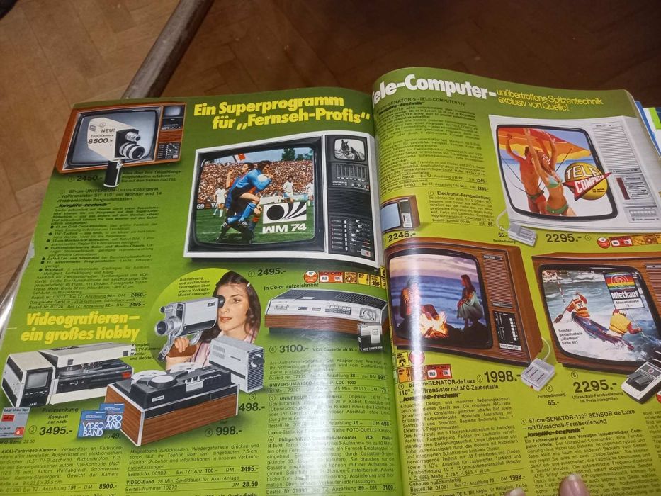 Списание Quelle.