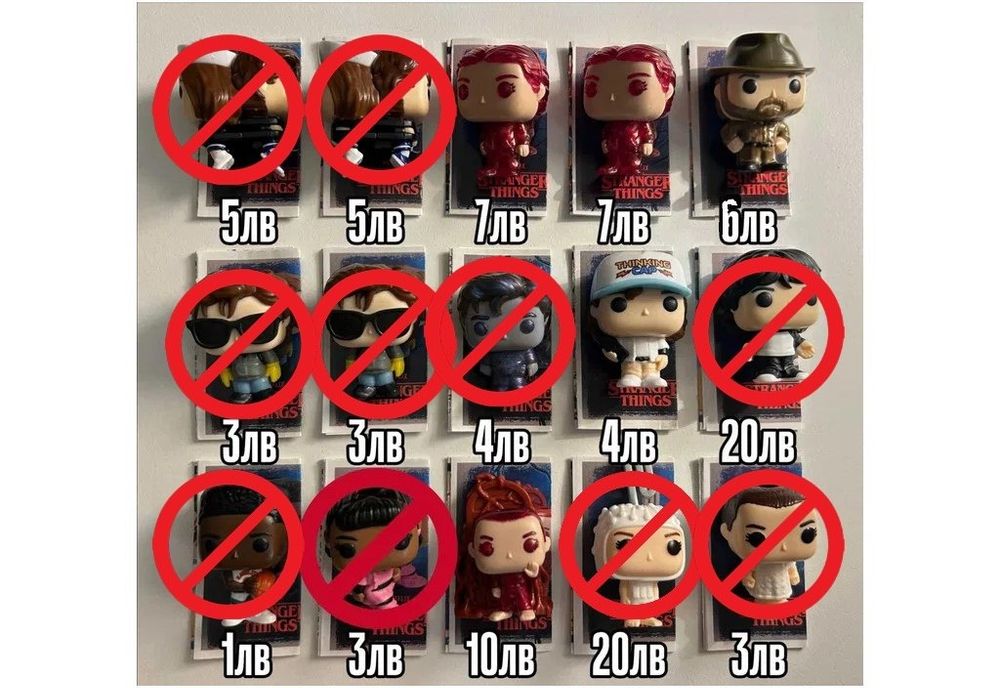 Играчки “Funko Kinder Joy Stranger Things”